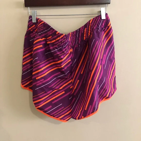 Danskin Orange Purple Now Blaze Running Shorts - Picture 6 of 6